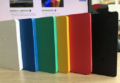 台前广告招牌字材料的性能。